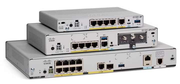 Routeur à Services Intégrés - Cisco C891F - Pour Petites Entreprises - 1 SFP, 4 POE - Contrôleur