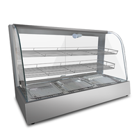 Vitrine Réfrigérée Commerciale en Acier Inoxydable pour Buffet d'Hôtel, Capacité 60L, Puissance 1.2KW