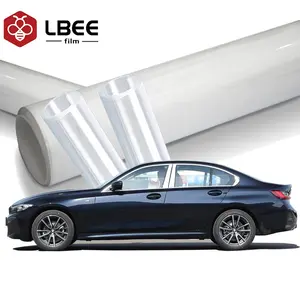 LBEE 8.5mil TPU 화이트 피타틱 비닐 PPF 자동차 랩 페인트 보호 필름 품질 TPU 광택 투명 자동차 필름