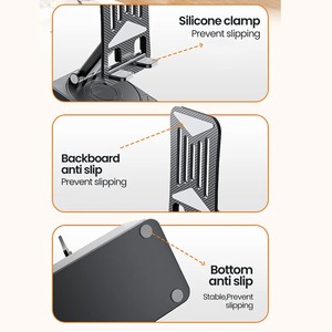 2 trong 1 người giữ điện thoại ổn định và nonslip cơ sở có thể điều chỉnh Góc di động Bluetooth đứng loa cho quà tặng kỳ nghỉ - Product Image 6