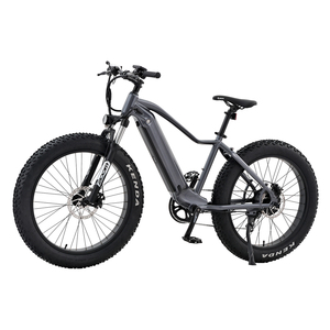 Vélo de montagne électrique avec fourche à suspension, pneus larges 26x4.0, batterie au lithium 13Ah, puissance nominale 500W, 48V, en alliage d'aluminium 6061 - Product Image 4