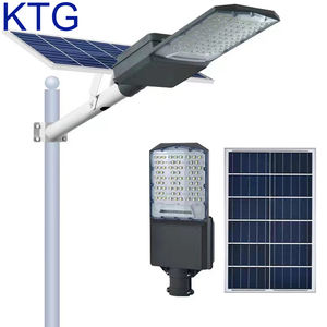 Farola Solar LED <span class=keywords><strong>2</strong></span> en 1 de 120w, Farola Solar de 300w, Farola Solar LED de Alto Brillo, Farolas Solares para Carreteras - Product Image 1