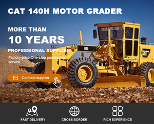 รถเกรดเดอร์ Cat 140g พร้อมมอเตอร์ปั๊มไฮดรอลิก รุ่น 140G สำหรับงานก่อสร้างถนน ขาย - Product Image 2