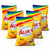 Lessive en poudre en gros pour usine, 500g/10kg, parfum citron, lessive multi-actions pour lavage à la main et en machine