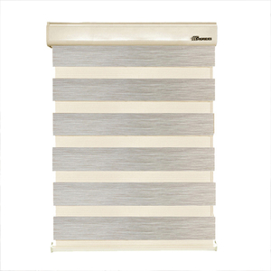 Stores occultants doubles zébrés sans fil intelligents de haute qualité pour maison, en 35 % polyester et 65 % PVC, pour une maison connectée - Product Image 6