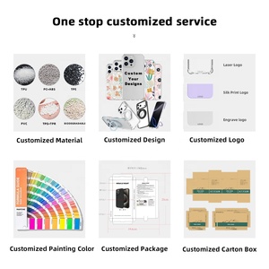 Tùy Chỉnh Sang Trọng Thiết Kế Thương Hiệu Trường Hợp Điện Thoại Cho Iphone 17 Pro Trong Suốt Magnetic Chống Sốc Điện Thoại Bìa Với Nhẫn Máy Ảnh Chủ - Product Image 5