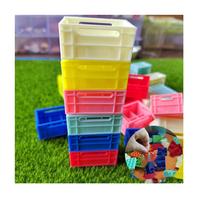 Miniatures en plastique : Paniers de rangement pour boissons, modèles réduits à l'échelle 1:12 pour maison de poupée, ornements et modèles de simulation pour loisirs créatifs