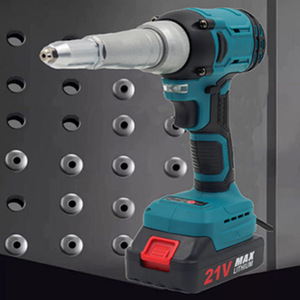 Electric Rivet Gun 21V Max Lithium Battery Automatic Nail Back Button Industrial Household Use - Product Image 2