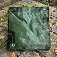 Bâche en PE verte 4x5 mètres, enduite anti-UV, tissée, imperméable, tricotée chaîne, pour usage industriel et agricole