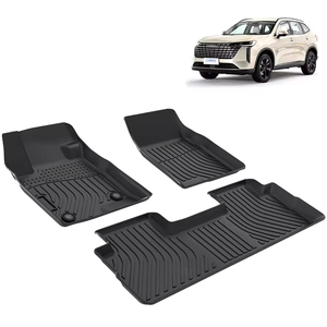Alfombrillas de Goma para Auto ANYO Haval H6 2021-2025, Juego Completo Delantero de Lujo, 2 Piezas, 3.5mm de Grosor, para Todo Clima - Product Image 3
