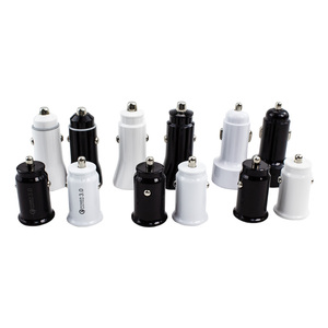Accesorios de carga para automóvil Adaptador de cargador de automóvil USB Tipo C Cargador de Automóvil inteligente para teléfono móvil - Product Image 1