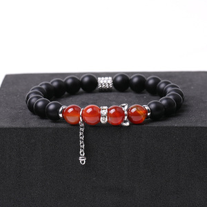 Internet Người Nổi Tiếng New DIY Đính Cườm Vòng Đeo Tay Dễ Thương Màu Hồng Màu Đen Long Lanh Mèo Mắt Màu Xanh Lá Cây Ngựa Vằn Mô Hình May Mắn Động Vật Hình Vòng Đeo - Product Image 5