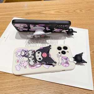 Hot Selling Cartoon <strong>Kuromi</strong> TPU <strong>Phone</strong> <strong>Case</strong> with Wrist Strap for iphone 17 <strong>case</strong> cover - Product Image 4