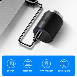 Afeitadora Eléctrica Portátil Mini Recargable para Hombre, Máquina de Afeitar de Viaje, Lavable, de Uso Húmedo y Seco, Recortadora Masculina - Product Image 5