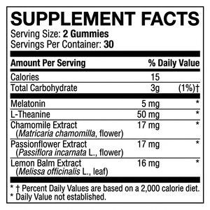 Gomitas de Melatonina Avanzadas 5mg Sin Azúcar, Marca Privada OEM ODM, Gomitas para Dormir y Aliviar el Jet Lag, Suministro de Fábrica - Product Image 6