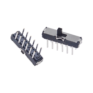 Interruptor de Palanca SK-15A de 2 Posiciones, 6 Pines (12 Terminales), Altura de Palanca de 2.0MM, Interruptor Basculante de Alimentación para Montaje en Placa PCB - Product Image 1
