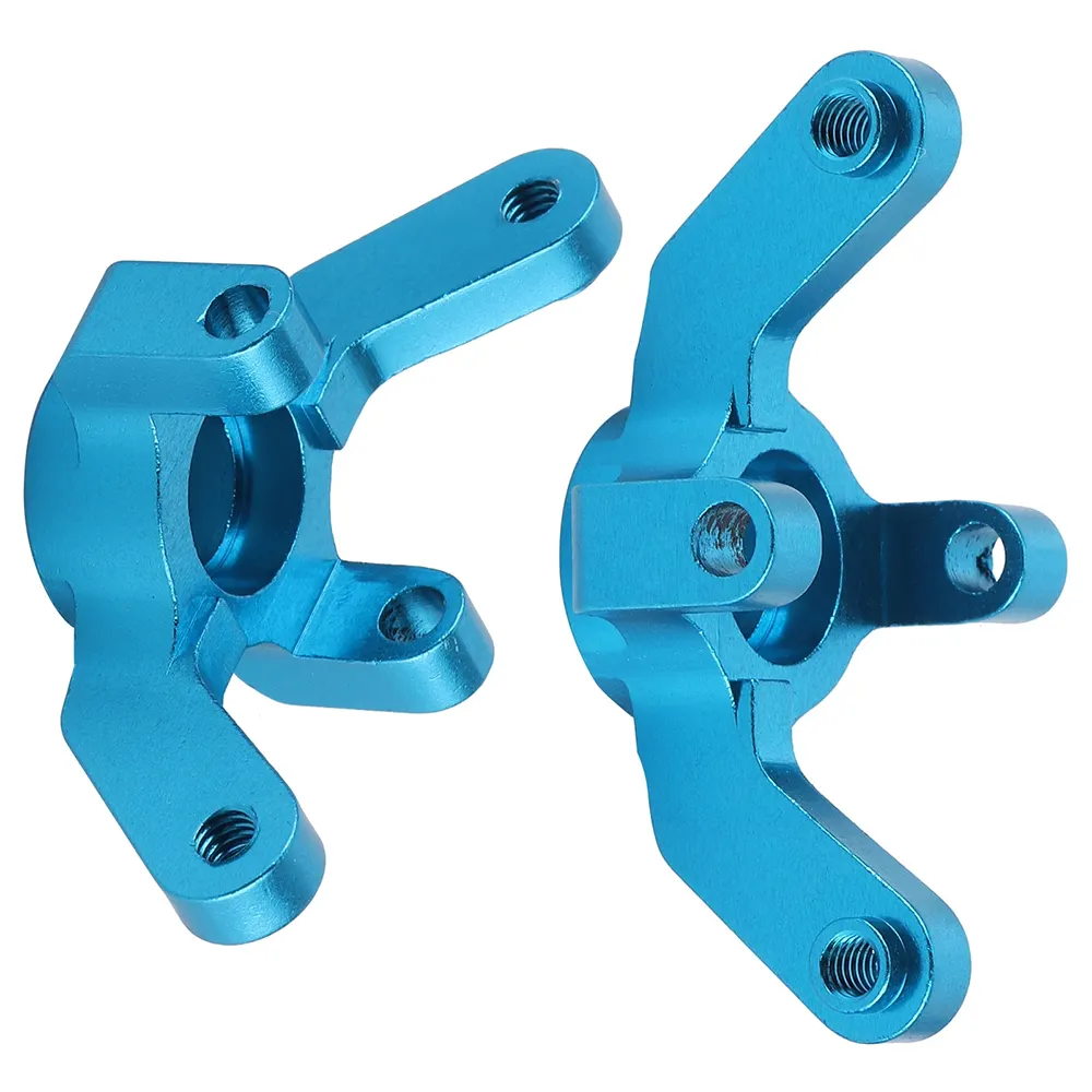 Custom aluminum steering knuckle anodized turning aluminum parts with auto suspension system cnc machining parts