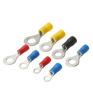 Borne de câble ronde pré-isolée <span class=keywords><strong>en</strong></span> PVC de haute qualité, à sertir, <span class=keywords><strong>en</strong></span> cuivre, de type O, pressée à froid, pour fabricants de bornes automobiles - Product Image 6
