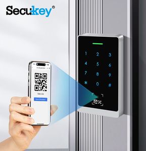 Đầu đọc kiểm soát truy cập secukey QR8 mã QR + thẻ + mật khẩu máy quét thẻ thông minh MF kiểm soát truy cập kỹ thuật số - Product Image 1
