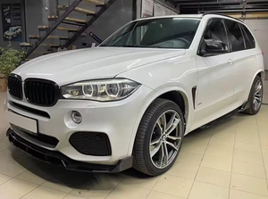 Kit Black Samurai pour <span class=keywords><strong>BMW</strong></span> X5 F15 M-tech 13-18, kit <span class=keywords><strong>de</strong></span> conversion <span class=keywords><strong>de</strong></span> carrosserie X5 F15, diffuseur avant, spoiler <span class=keywords><strong>de</strong></span> <span class=keywords><strong>toit</strong></span>, lifting F15 - Product Image 3