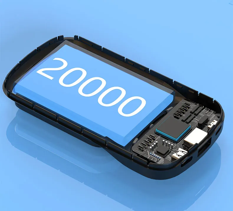 Prodotti più venduti originali fabbrica Super sottile caricabatteria portatile esterno per il telefono cellulare 10000mAh Power Bank