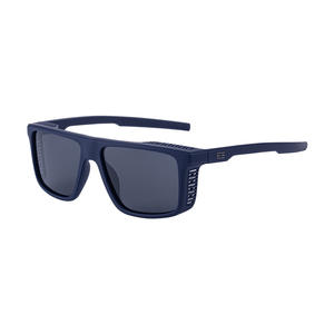 Lunettes de soleil polarisées Lafuma à monture carrée pour hommes, protection UV400, monture en plastique noir et métal, verres TAC, style extérieur - Product Image 5