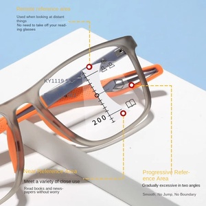Progressive Multi-focus Anti-blue Light <strong>Reading</strong> Sunglasses Smart Color-changing <strong>Reading</strong> <strong>Glasses</strong> for Both Near and Far Driving - Product Image 2