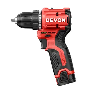 DEVON50nmブラシレスコードレスドリルドライバー12V電動ドライバー家庭用電動ドライバー電動工具20V電源