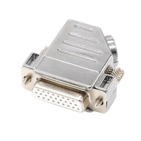 Adaptateur de soudage DB26 à 3 broches pour diagnostic automobile, sortie à 45 degrés, connecteur de raccordement à coque métallique