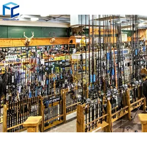 wooden fishing rod display rack, wooden fishing rod display rack Suppliers  and Manufacturers at