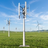 Éolienne à axe vertical de type H 50 kW, 380 V CA, aimant permanent, CE IP54, durée de vie 20 ans