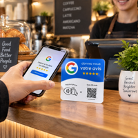 Carte de paiement NFC RFID en acrylique personnalisée, best-seller en Espagne, puce NTAG216, fréquence 13,56 MHz, pour commande en restaurant et usage commercial