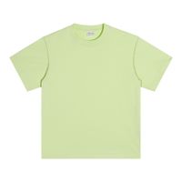 T-shirt Homme Oversize Col Rond Manches Courtes en Coton Pur Double Fil 300g de Haute Qualité – Vente en Gros