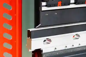 Rem tekan hidrolik CNC 100t, dengan pengontrol rem tekan Tp10s untuk dijual