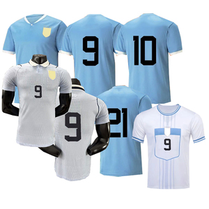 Camisetas <span class=keywords><strong>de</strong></span> Fútbol <span class=keywords><strong>de</strong></span> Secado Rápido <span class=keywords><strong>de</strong></span> Alta Calidad al por Mayor 2526 <span class=keywords><strong>Uruguay</strong></span> Camisetas Deportivas para Hombre Edición Jugador Edición Aficionado con Número y Nombre - Product Image 2