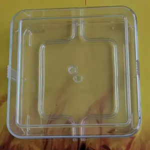 Вакуумная пластмассовая прямоугольная плоская коробка для прорастания семян