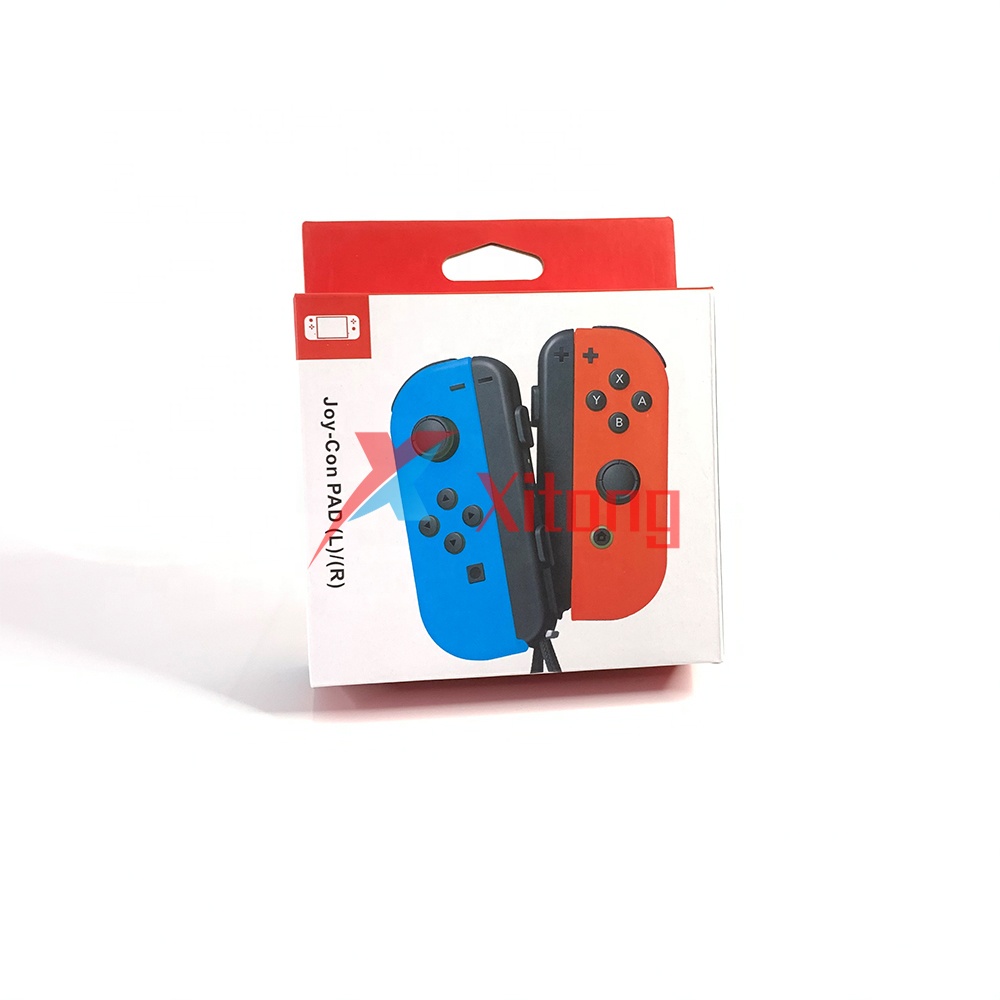 Джойстик Геймпад для Nintendo, Joy-Con (L/R) неоновый красный/неоновый синий