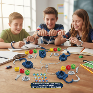 <span class=keywords><strong>Juego</strong></span> <span class=keywords><strong>de</strong></span> <span class=keywords><strong>Mesa</strong></span> Familiar Educativo, <span class=keywords><strong>Juego</strong></span> <span class=keywords><strong>de</strong></span> Escape, Laberinto <span class=keywords><strong>de</strong></span> Prisioneros, Mini Rompecabezas, Desafío <span class=keywords><strong>de</strong></span> Desbloqueo - Product Image 1
