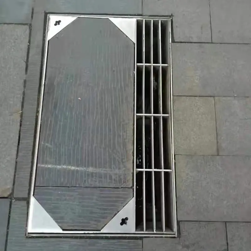Factory price customized manhole cover and road drain grates grating covers well lid for drainage system
