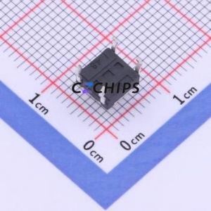 YTS1K0132DWT00 Tactile Switch Through hole Component (THT) Switch 2.5N 6mm 6mm 5mm - Product Image 2