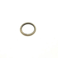 Anneau à ressort ouvert de luxe en alliage de zinc de haute qualité, anneau en O, quincaillerie pour bagages, fermoir à pression pour sac à dos et sac à main, mousqueton