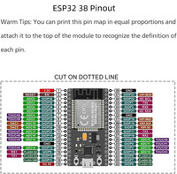Module de développement électronique ESP32, carte de développement ESP32 avec puce originale ESP32, CP2102, 38 broches, Micro USB, DevKitc V4, et kits