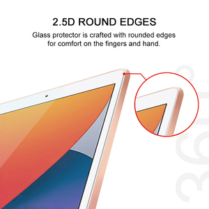 En stock, application facile, vente en gros, film de protection d'écran en verre trempé 2.5D transparent, toucher lisse, pour <span class=keywords><strong>iPad</strong></span> Pro 10.5, protecteur d'écran - Transparent - Product Image 5