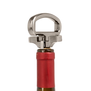 Sacacorchos de Vino Tinto Vintage de Envío Rápido, Destapador de Vino Metálico, Estuche de Aleación de Zinc Negro, Abridor de Botellas de Dos Puntas - Product Image 6