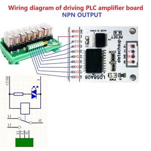 LD58A08 Placa Controladora MOS Multifunción de 8 Canales RS485 Modbus RTU con Salida DO/PWM, Luces de Señalización Multicapa, Relé LED, Válvula Solenoide A918 - Product Image 3