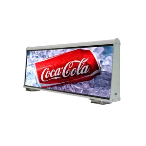 Ultra slim taxi top led display p2.5/p3.33/p4 outdoor high brightness taxi top advertising