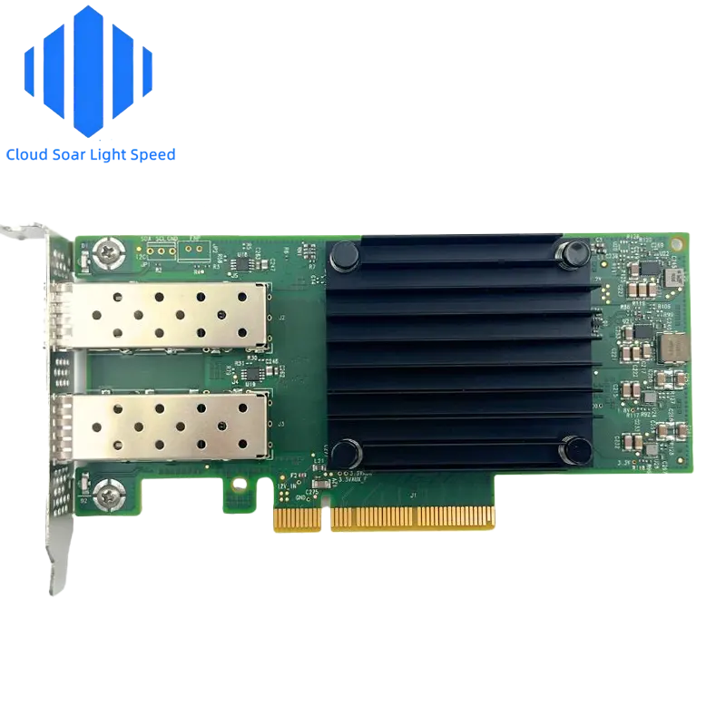 Kartu jaringan MCX512A-ACAT Mellanox untuk server JH3