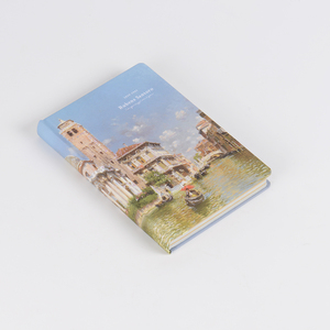 Cuaderno <span class=keywords><strong>Venecia</strong></span> artístico de tapa dura personalizado con cuaderno de viaje Cuaderno de notas diario duradero - Product Image 1