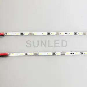 Led נוקשה אור רצועת smd 4014 72 נוריות 144 נוריות 180 נוריות 12vdc custom slim 3mm 5mm led רצועת