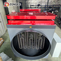 Équipement de chauffage électrique industriel 230V, 40 kW, chauffage par conduit d'air avec souffleur pour salle de peinture, chauffage OEM